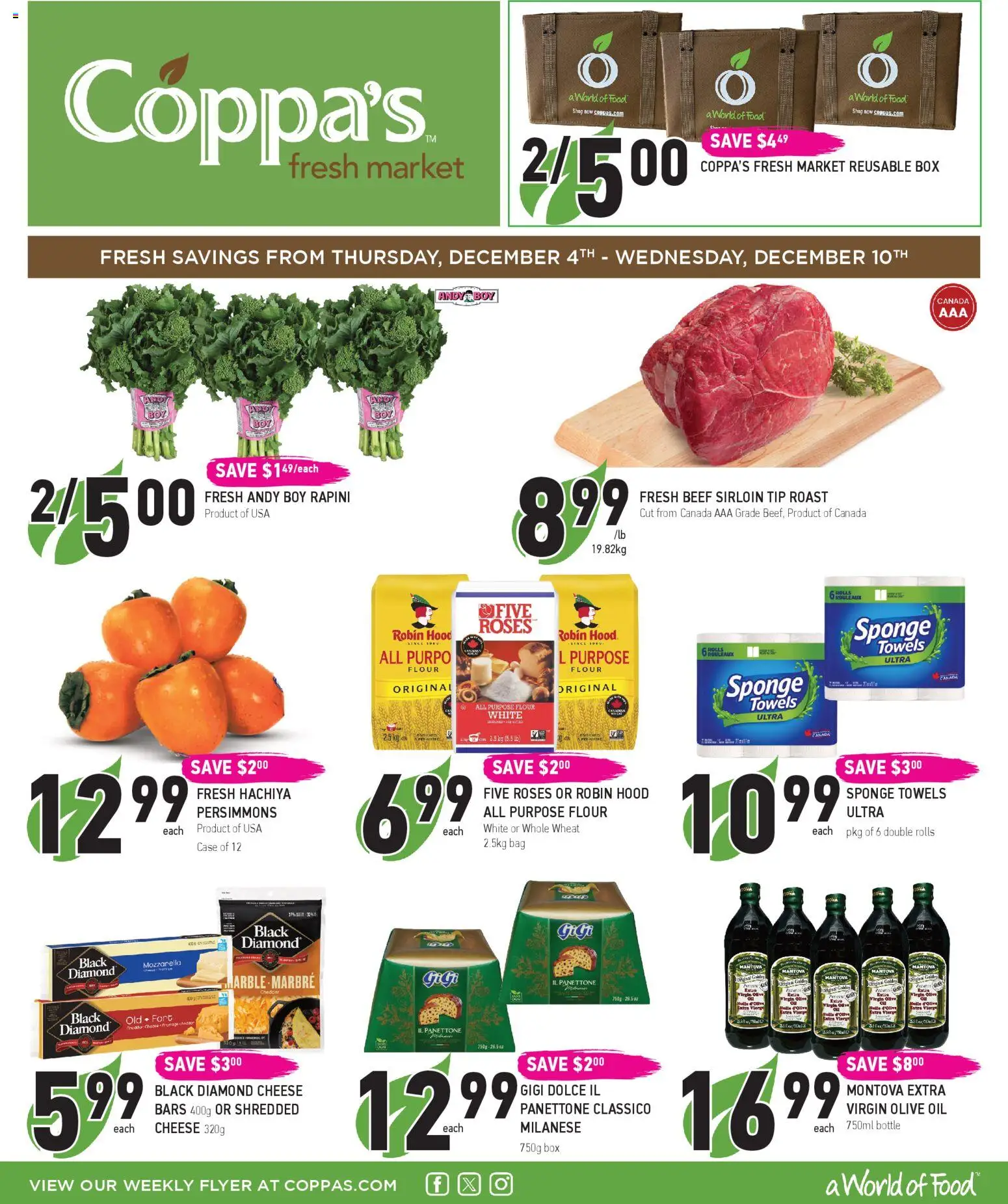 Coppas Fresh Market flyer valid from 04.12.2025 | Page: 1