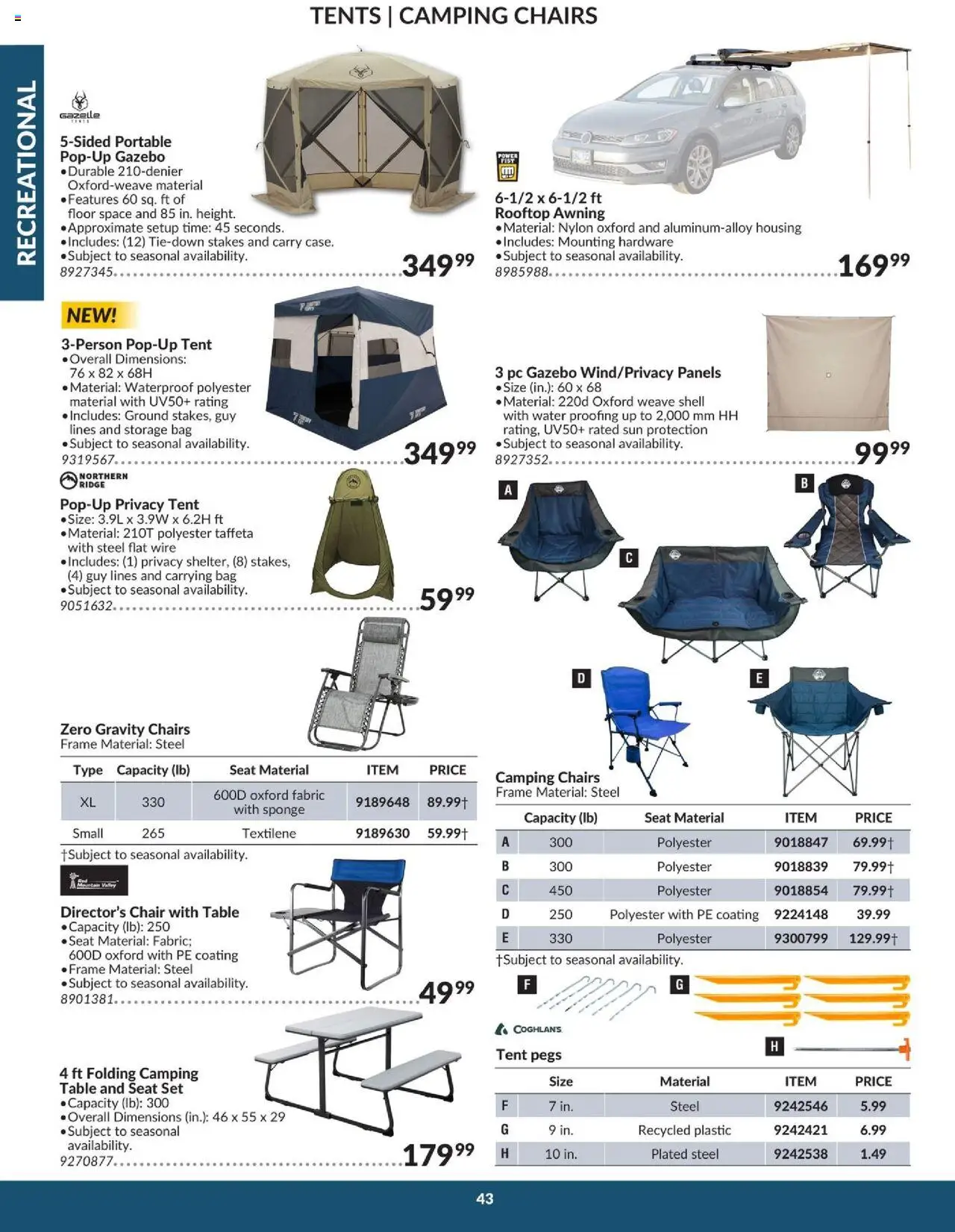 Princess Auto flyer valid from 16.04.2025 | Page: 45 | Products: PC, Bag, Ridge, Table