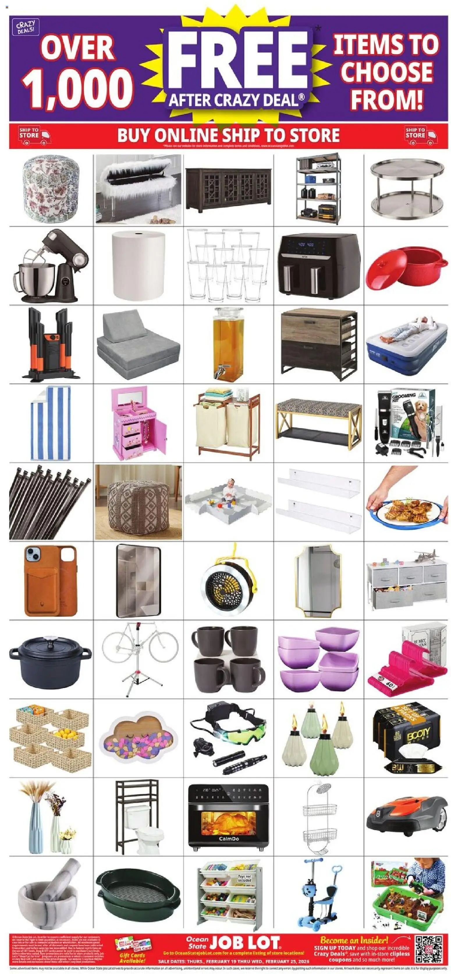 Ocean State Job Lot Weekly Ad - valid from 19.02.2026 | Page: 19