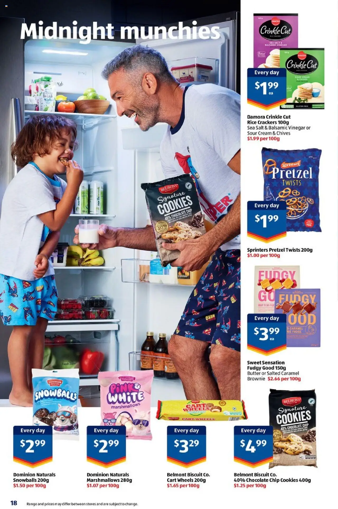 Aldi catalogue - valid from 20.08.2025 | Page: 18 | Products: Crackers, Rice, Cream, Vinegar