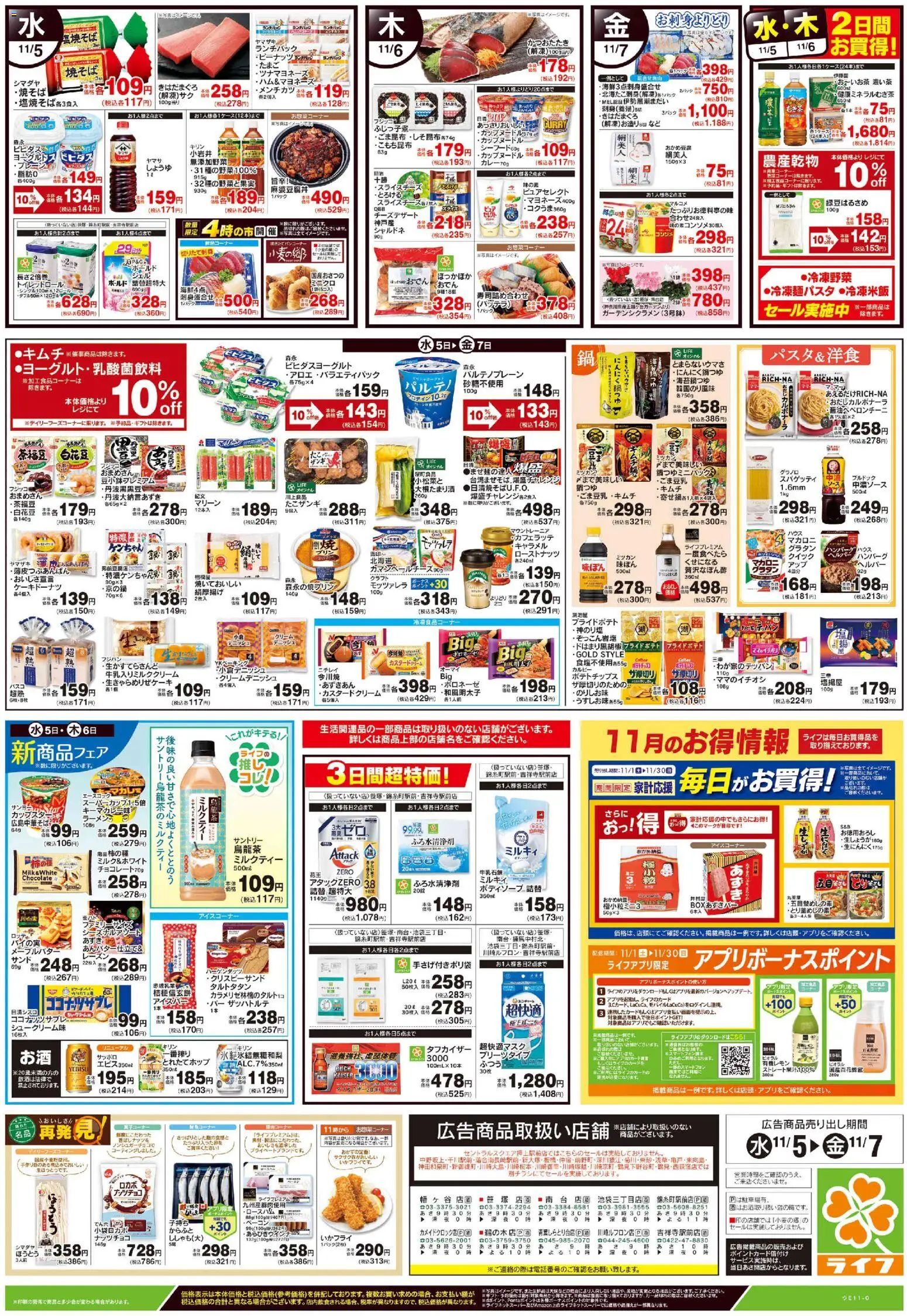 {H1} | ページ: 2 | 製品: ハンバーグ, ポテトチップス, クリーム, 水