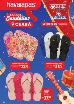 Mateus - Ofertas Especial Havaianas - Pré-Visualização do folheto da loja Mateus, válido de 09.02.2026