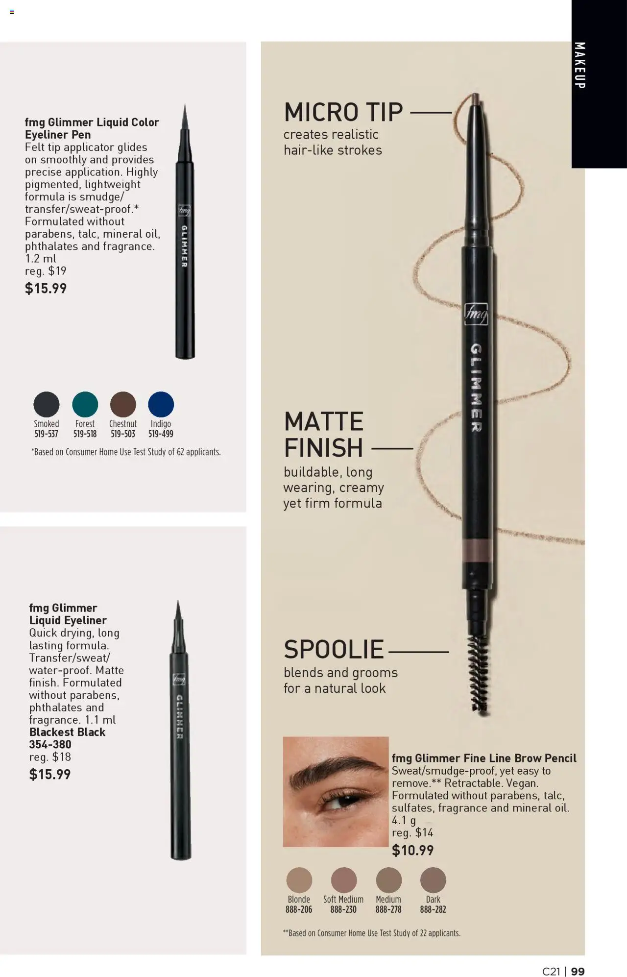Avon flyer valid from 09.10.2025 | Page: 99 | Products: Fragrance, Eyeliner