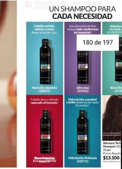 Vista previa Catálogo AVON Campaña 15/2025 válido desde el 23.10.2025 | Página: 157 | Productos: Shampoo, Brillo