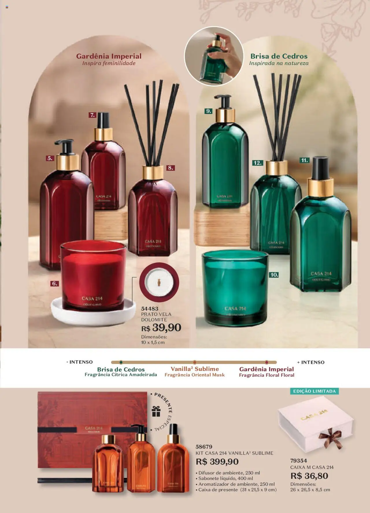 O Boticário Folheto - válido de 13.10.2025 | Página: 177 | Produtos: Difusor, Fragrância, Caixa, Sabonete