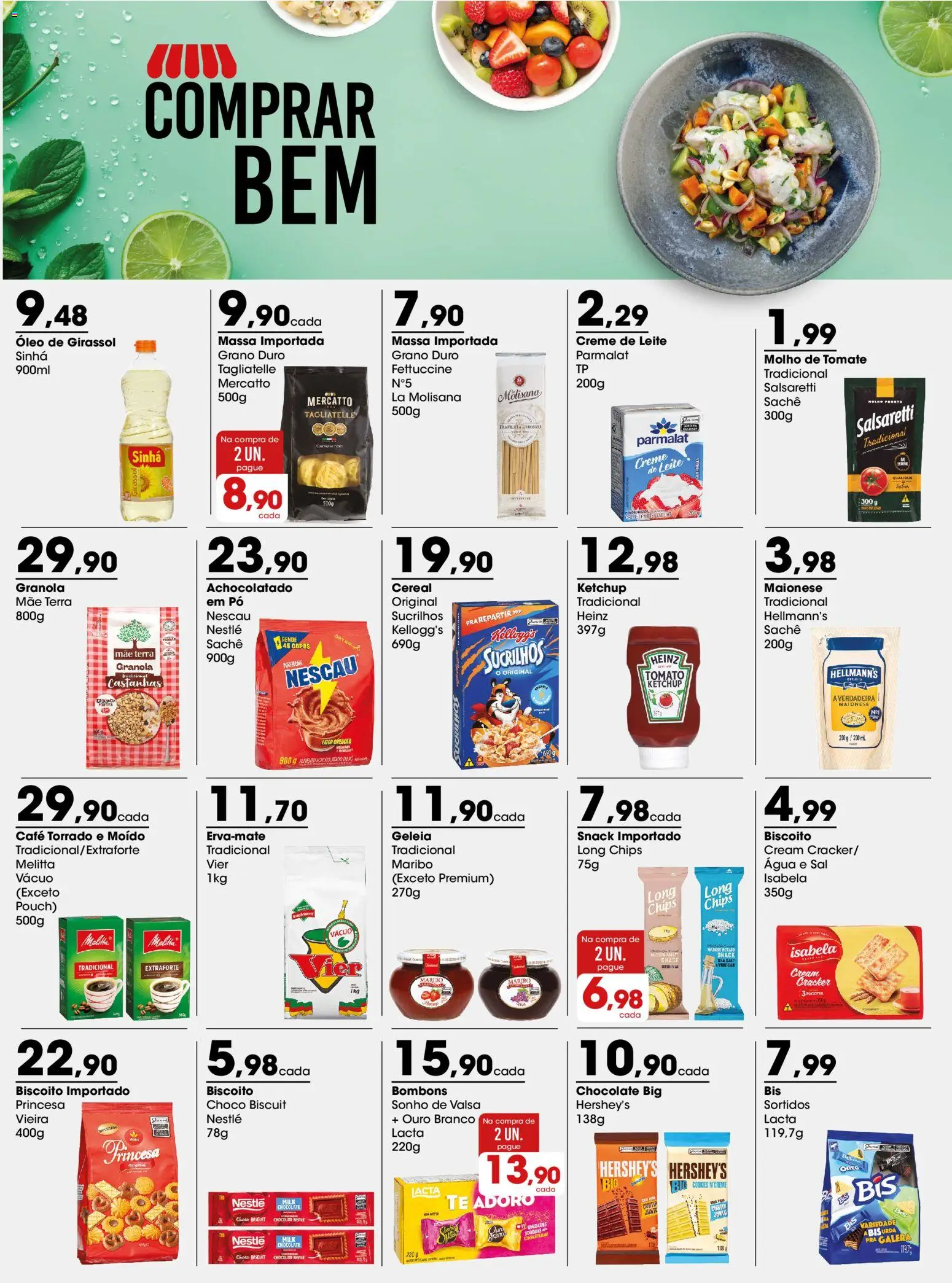 Zaffari Folheto - válido de 26.01.2026 | Página: 1 | Produtos: Pó, Nescau, Granola, Sucrilhos