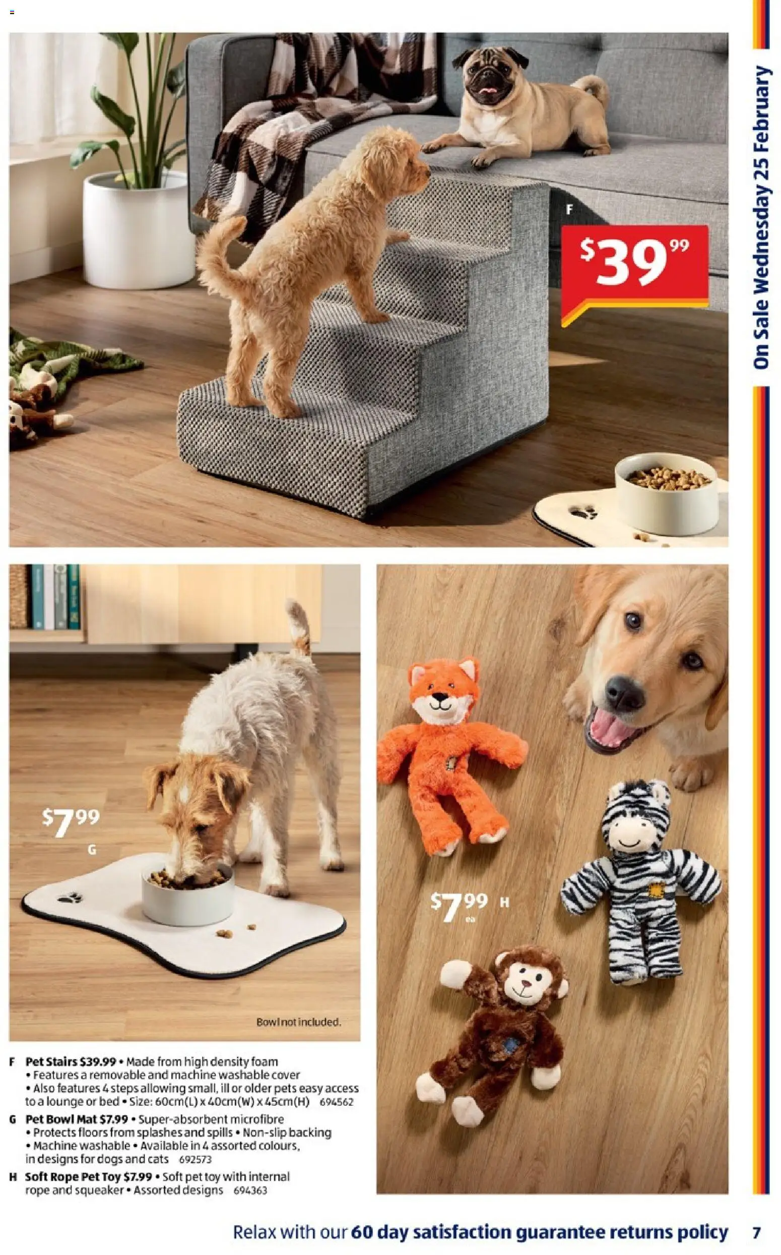 Aldi catalogue - valid from 25.02.2026 | Page: 7 | Products: Bed