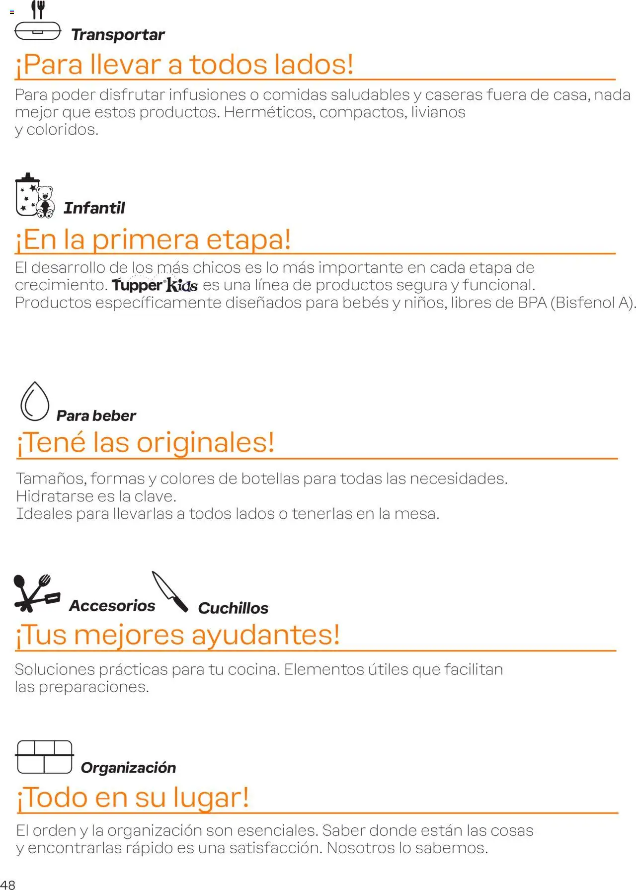 Tupperware - Manual de Bienvenida │ válido desde el 15.09.2025 | Página: 48