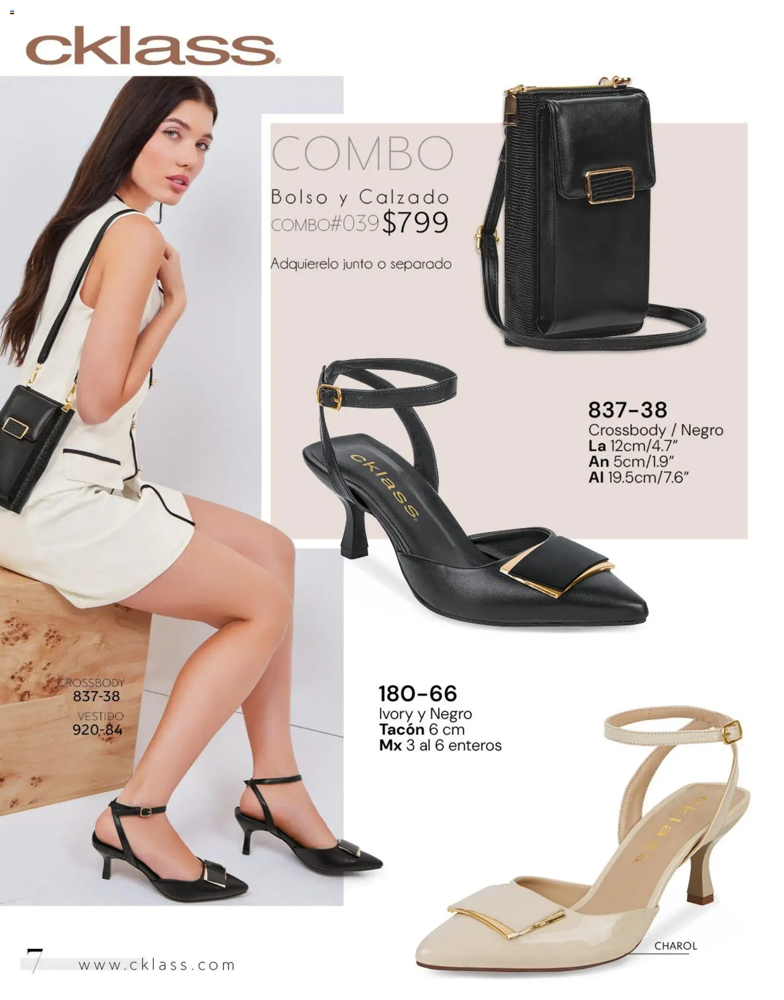 Nuevas ofertas de Cklass válidas en toda la República Mexicana desde el 02.01.2026. ¡Encuentra las mejores ofertas en Cklass catálogo Dama Calzado! | Página: 8 | Productos: Bolso, Vestido