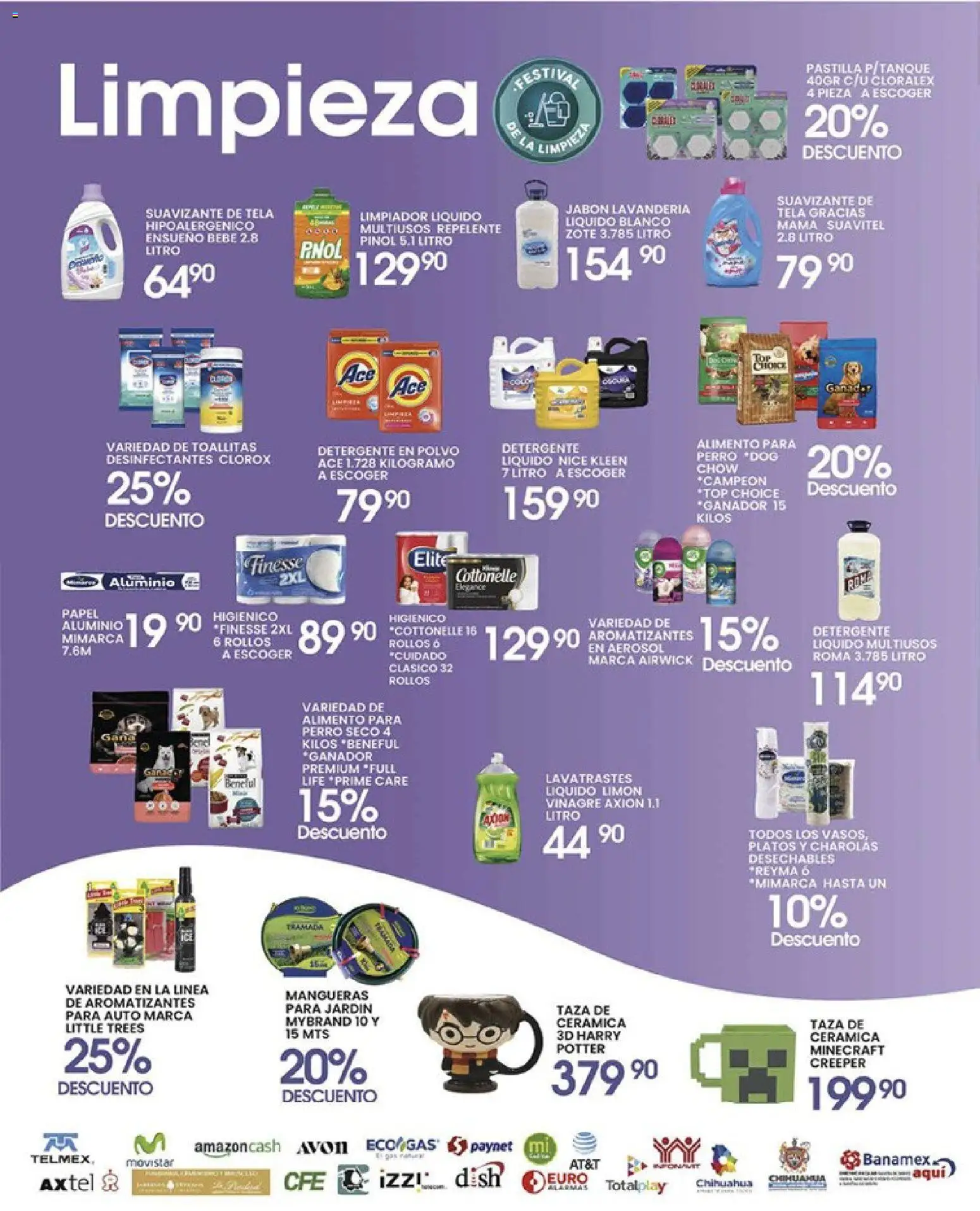 Nuevas ofertas de Alsuper válidas en toda la República Mexicana desde el 28.04.2026. ¡Encuentra las mejores ofertas en Alsuper folleto Chihuahua-Ciudad! | Página: 5 | Productos: Limón, Suavizante, Top, Polvo