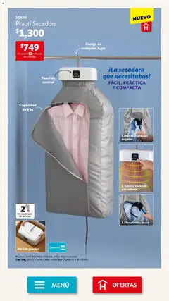 Vista previa de Betterware - Campaña 10 2025, nuevo folleto de la tienda, válido en México a partir del 29.09.2025 | Página: 8 | Productos: Secadora, Cable, Funda