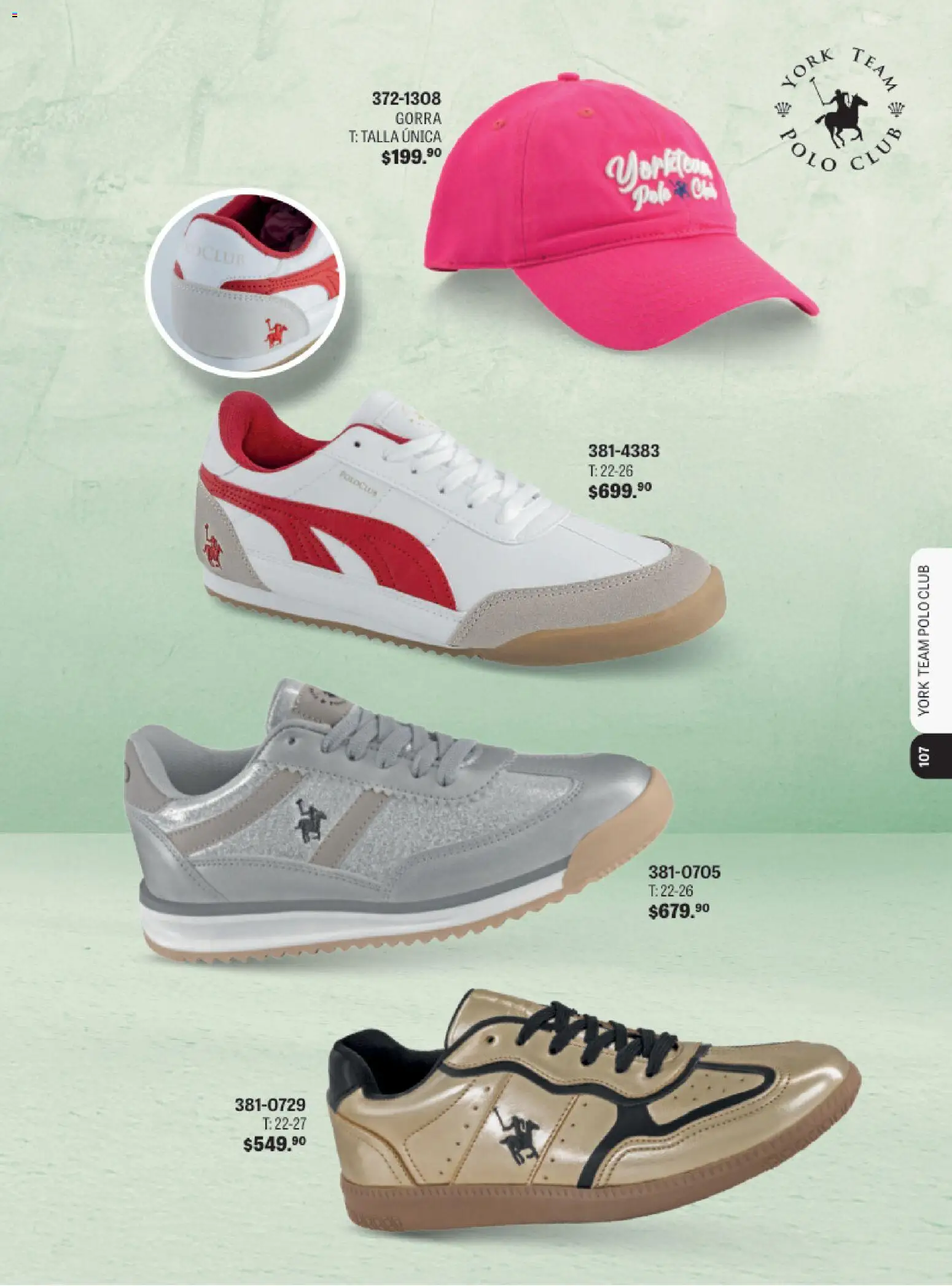 Nuevas ofertas de Andrea válidas en toda la República Mexicana desde el 31.10.2025. ¡Encuentra las mejores ofertas en Andrea catálogo Polo Club! | Página: 5 | Productos: Gorra