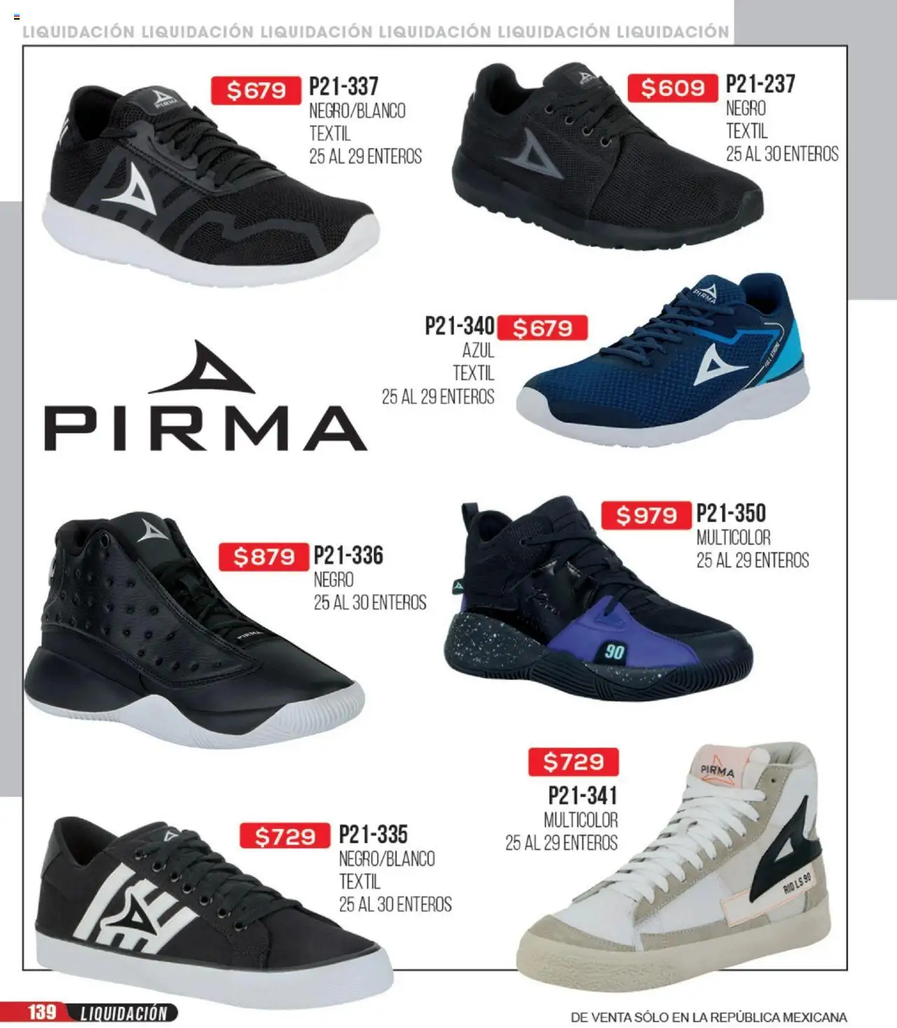 Nuevas ofertas de Cklass válidas en toda la República Mexicana desde el 22.09.2025. ¡Encuentra las mejores ofertas en Cklass - Catálogo Liquidación Ropa! | Página: 225