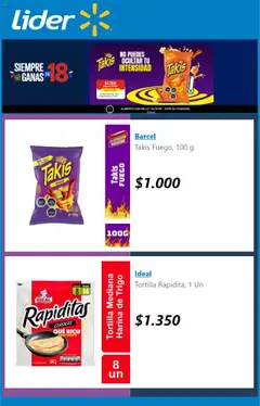 Lider ofertas  │ válido desde el 04.09.2025 | Página: 5 | Productos: Maiz, Peso, Harina