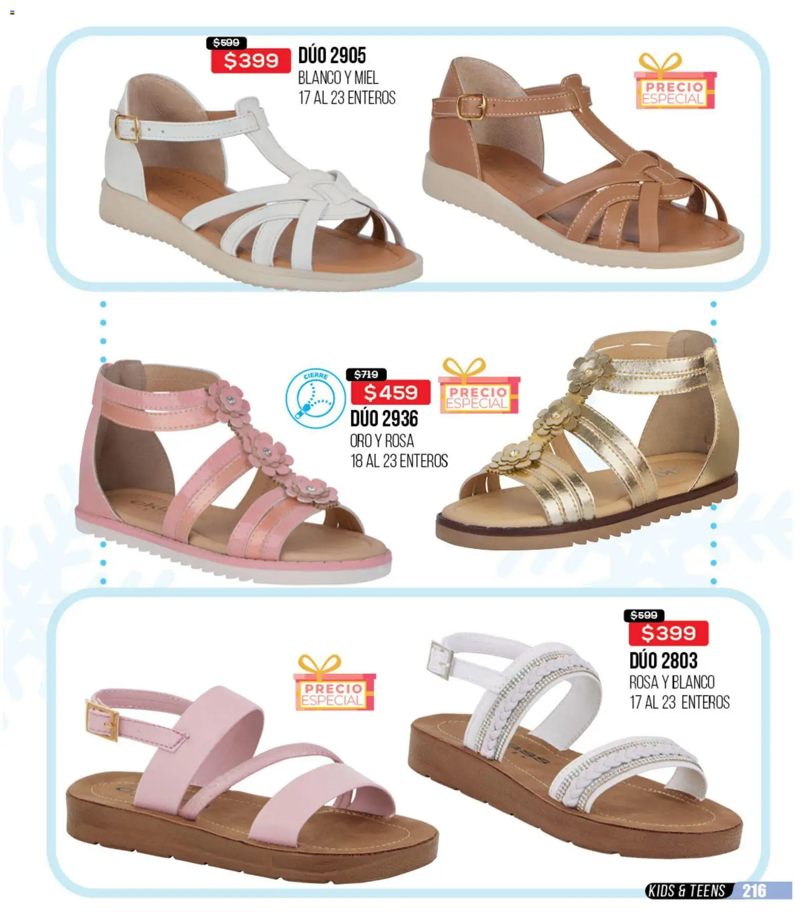 Nuevas ofertas de Cklass válidas en toda la República Mexicana desde el 30.11.2025. ¡Encuentra las mejores ofertas en Cklass catálogo Rebajas Navideñas Calzado! | Página: 217