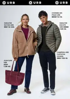 Vista previa Jumbo - Catálogo URB | Otoño & Invierno válido desde el 17.04.2026 | Página: 8 | Productos: Sweater, Jean, Campera, Chomba