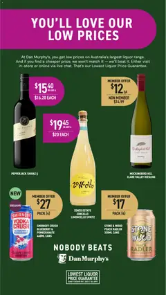 Preview of Dan Murphy's  Catalogue  - valid from 04.12.2025 | Page: 2 | Products: Light, Beer, Vodka, Wood