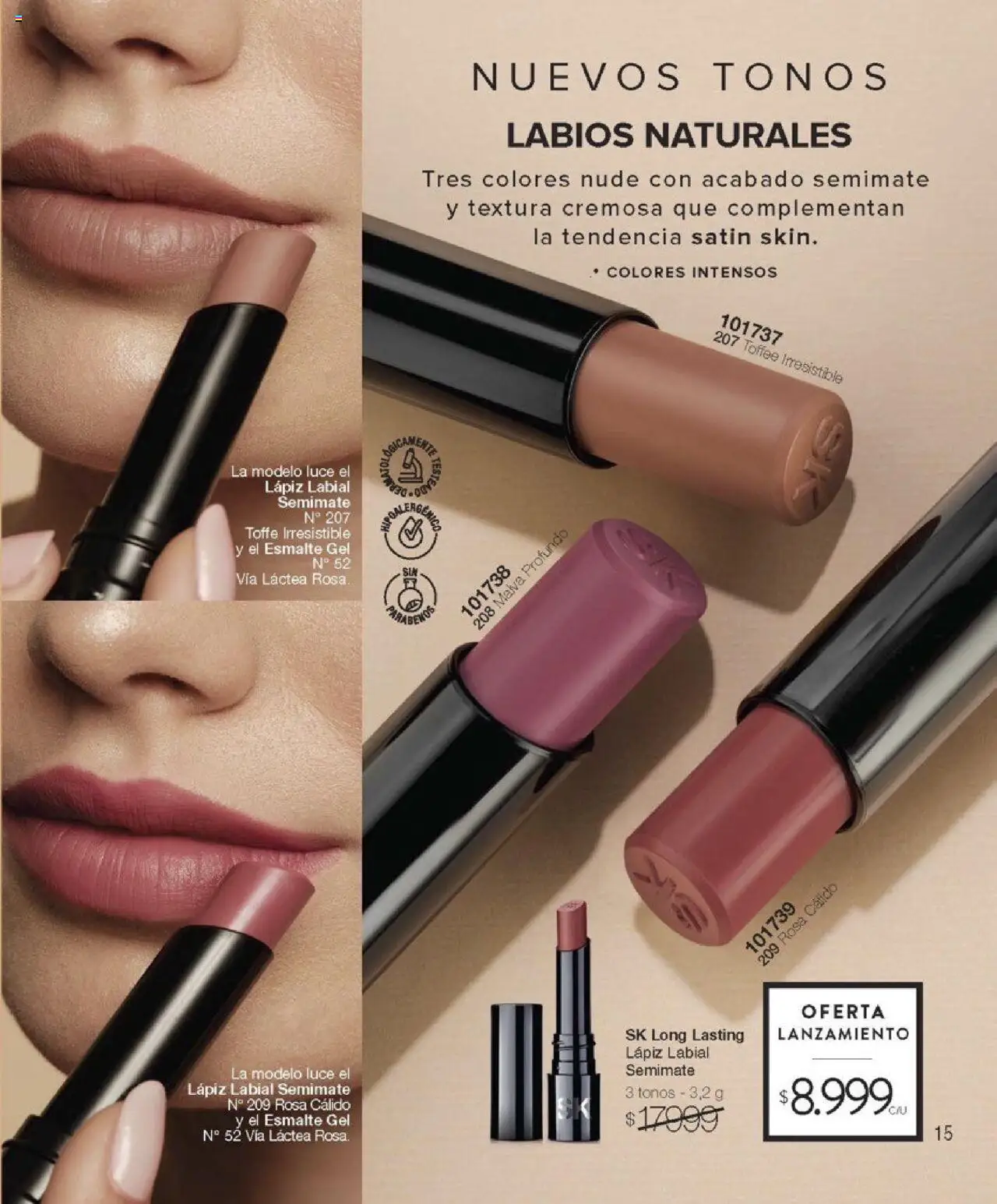Violetta catálogo │ válido desde el 19.09.2025 | Página: 15 | Productos: Lápiz labial