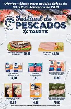 Tauste - Ofertas Festival de Pescados - Pré-Visualização do folheto da loja Tauste, válido de 05.09.2025