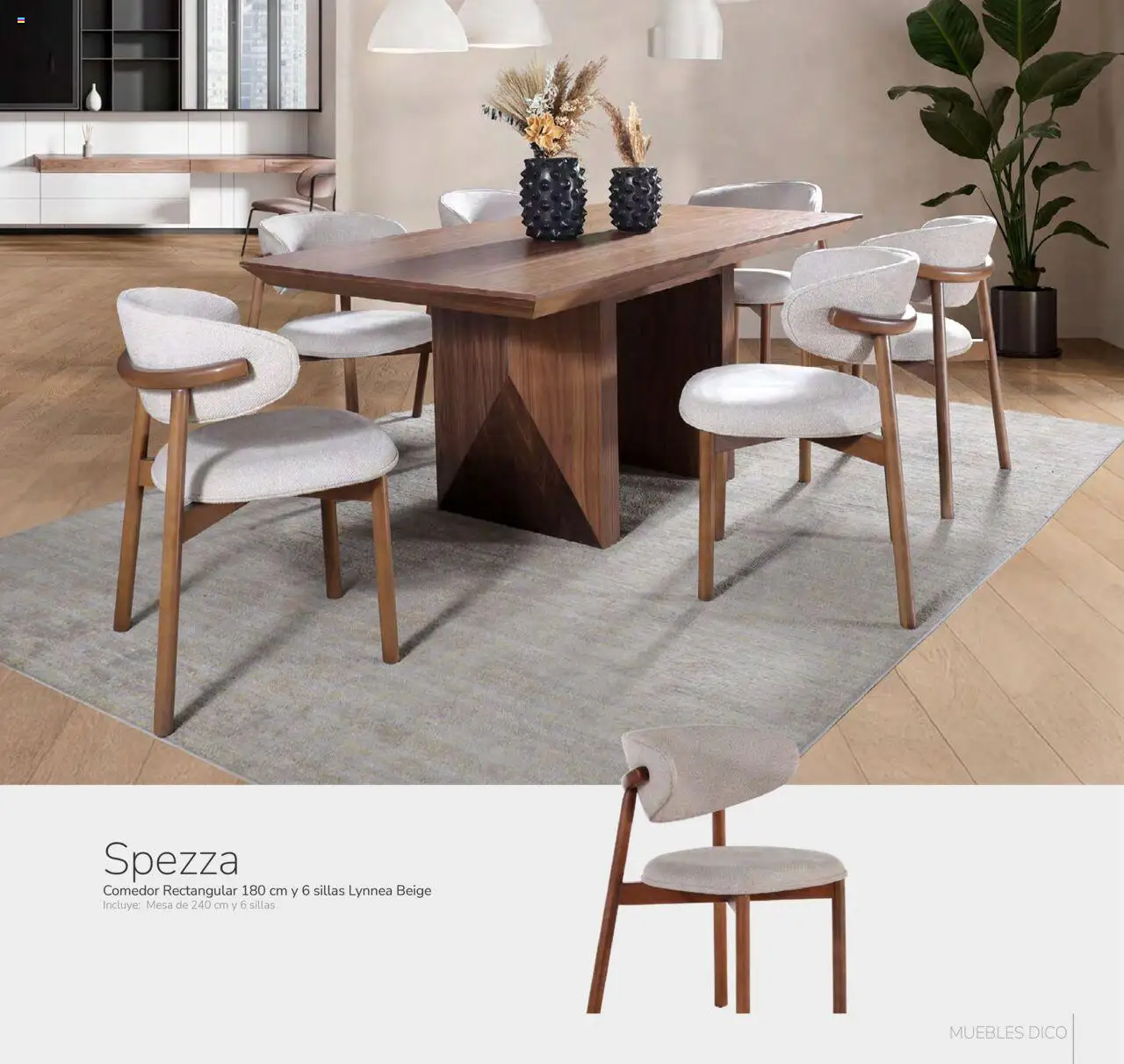 Nuevas ofertas de Muebles Dico válidas en toda la República Mexicana desde el 26.09.2025. ¡Encuentra las mejores ofertas en Muebles Dico - Universal! | Página: 39 | Productos: Mesa