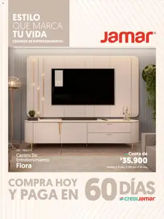 Muebles jamar - Catálogo Centros de entretenimiento -  Vista previa de la revista de la tienda Muebles jamar valido desde el 07.07.2025