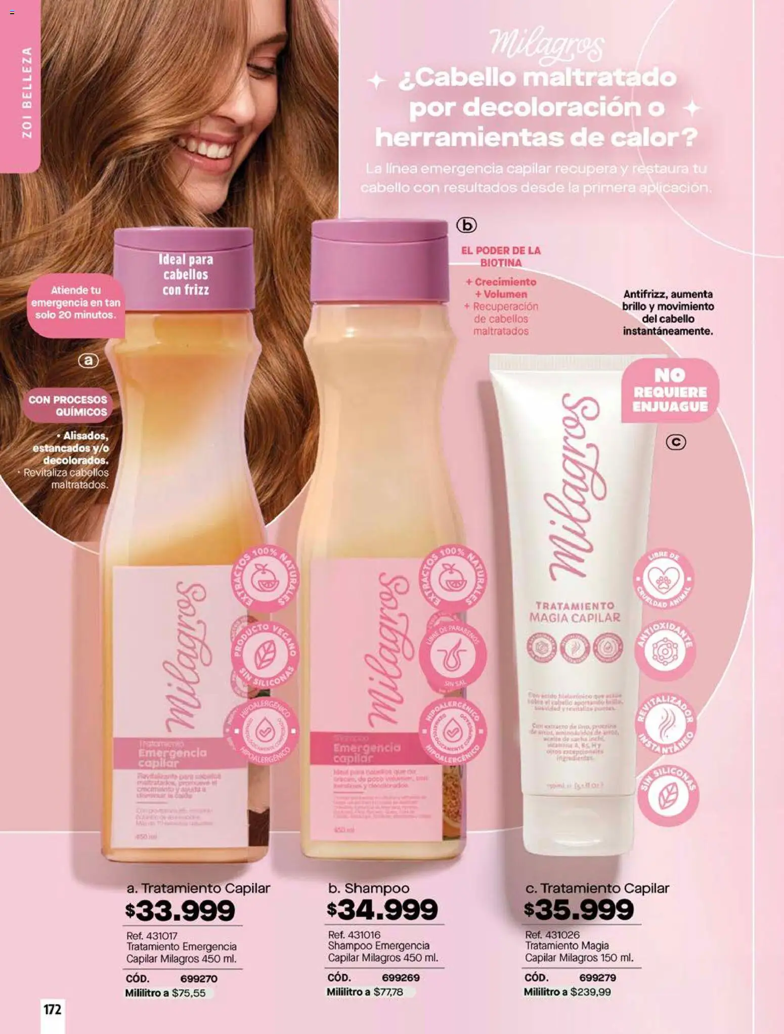 Pacifika revista - valida desde el 01.08.2026 | Página: 172 | Productos: Shampoo, Brillo