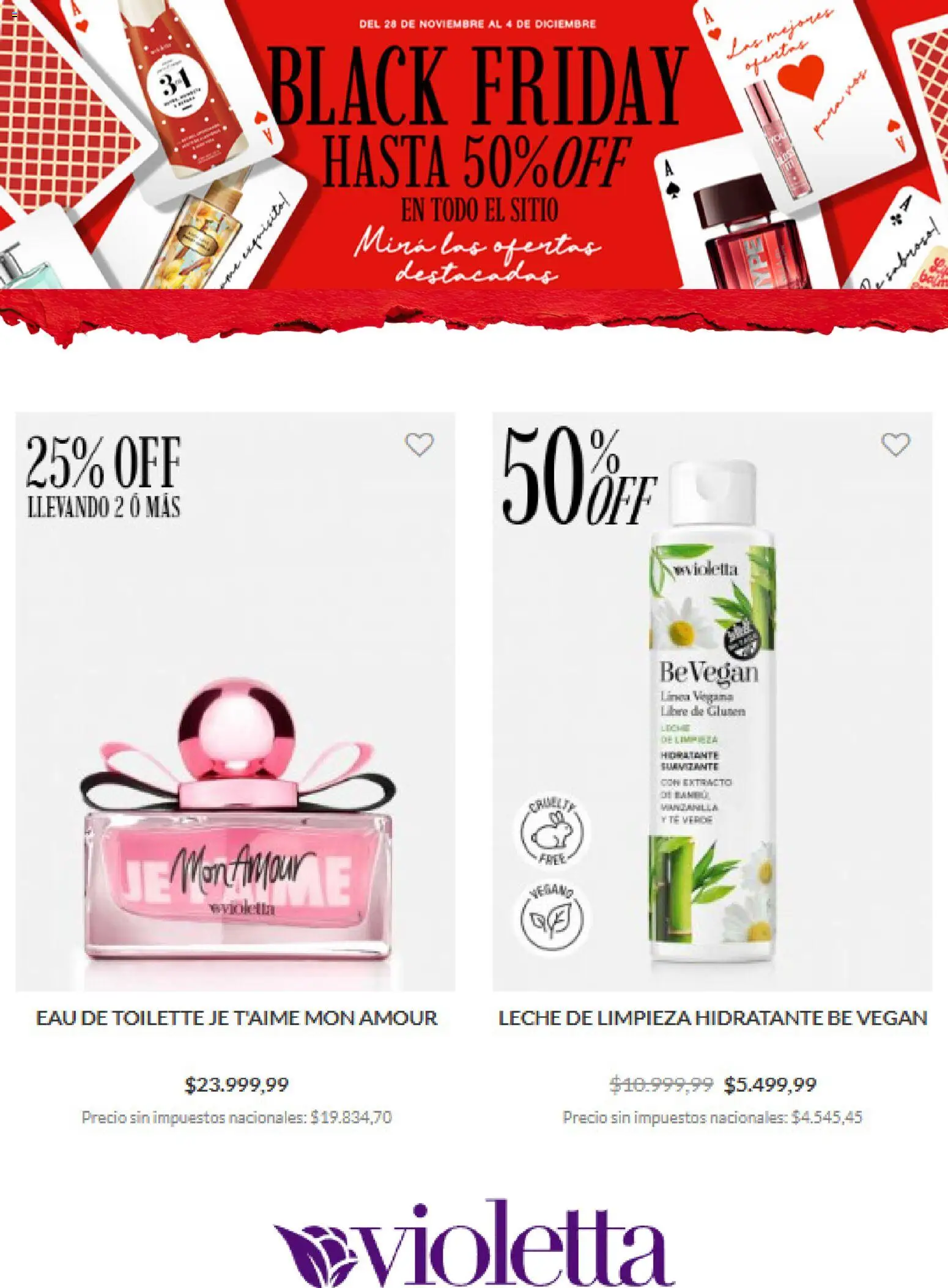 Violetta Black Friday │ válido desde el 28.11.2025 | Página: 8