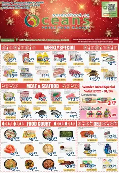 Preview of Oceans flyer - Mississauga from shop Oceans valid from 26.12.2025