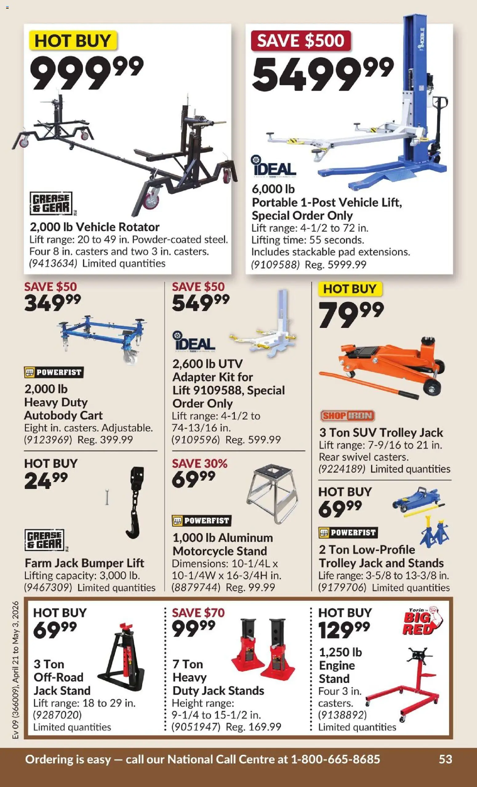 Princess Auto flyer valid from 21.04.2026 | Page: 58 | Products: Adapter, Iron