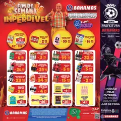 Bahamas Supermercados - Ofertas Fim de Semana Imperdível - Pré-Visualização do folheto da loja Bahamas Supermercados, válido de 24.10.2025
