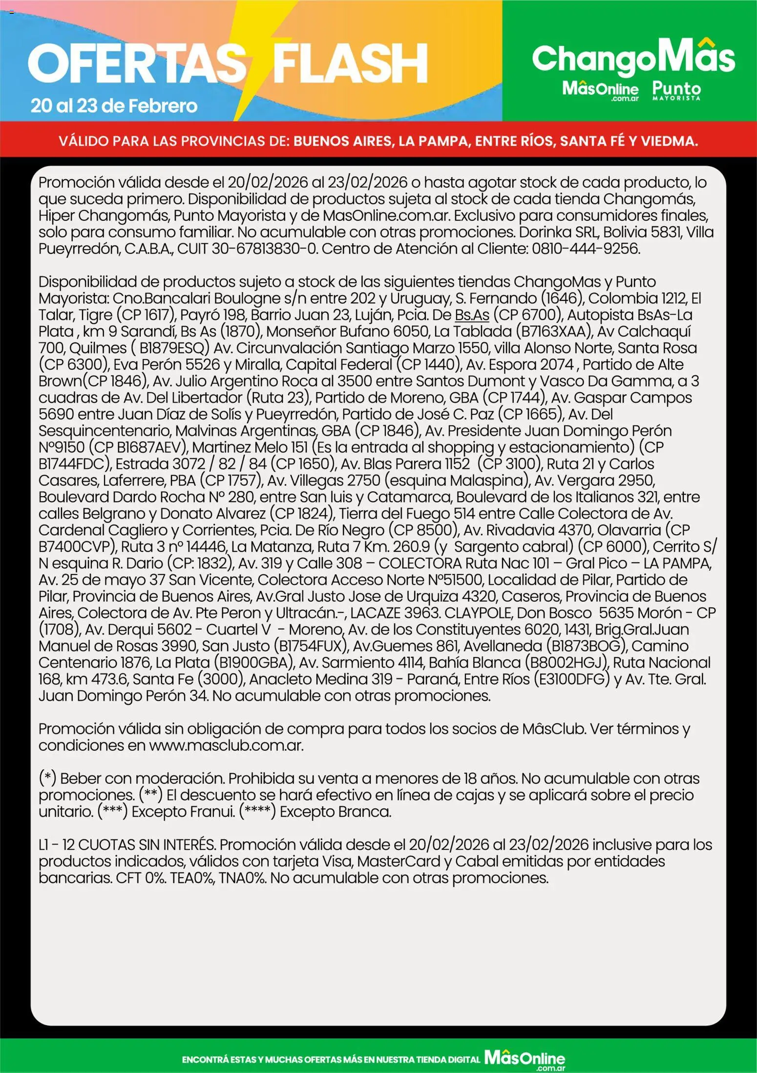 Punto Mayorista - Mega flash  │ válido desde el 20.02.2026 | Página: 2 | Productos: Pico, Sobre