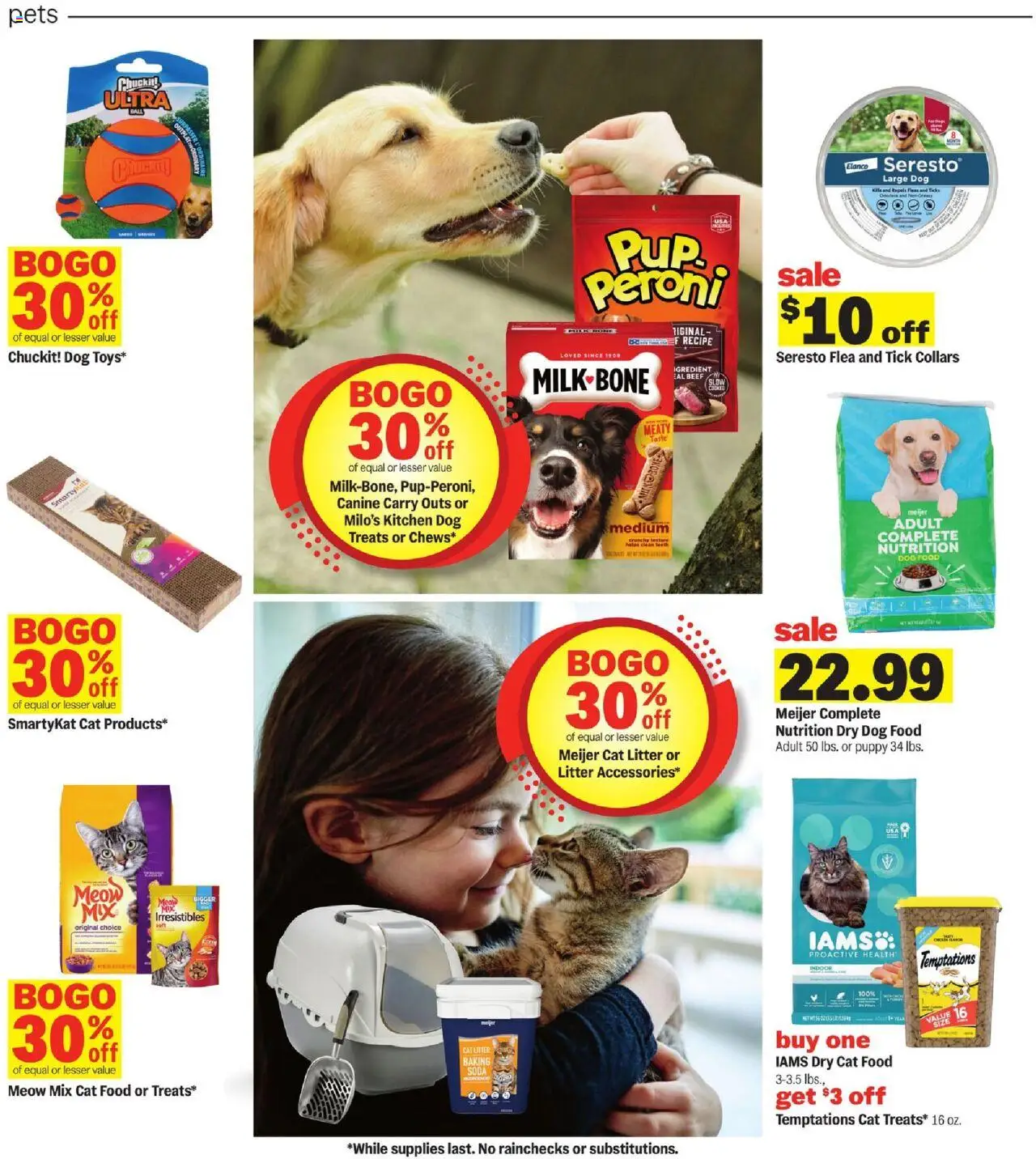 Meijer Weekly Ad - MI - valid from 15.06.2025 | Page: 26 | Products: Dog Food, Cat Food, Cat Litter, Beef