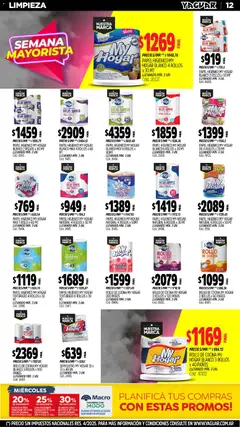Vista previa Yaguar catálogo válido desde el 24.11.2025 | Página: 13 | Productos: Papel higiénico, Cocina, Banco, Huevo