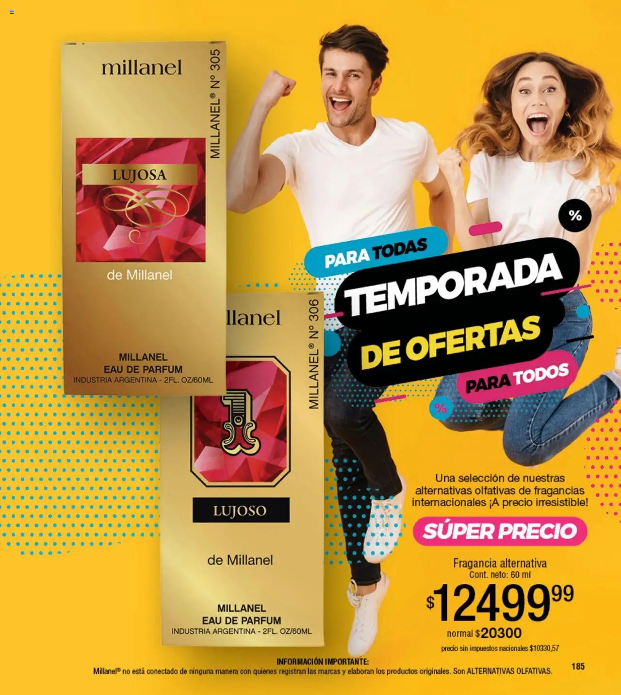 Millanel - Catálogo │ válido desde el 20.10.2025 | Página: 185 | Productos: Fragancia