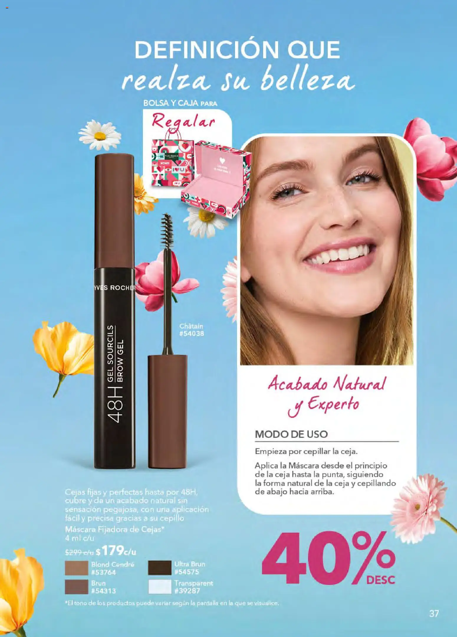 Nuevas ofertas de Yves Rocher válidas en toda la República Mexicana desde el 21.04.2026. ¡Encuentra las mejores ofertas en Yves Rocher campaña 6 2026! | Página: 37 | Productos: Bolsa, Cepillo, Máscara, Caja