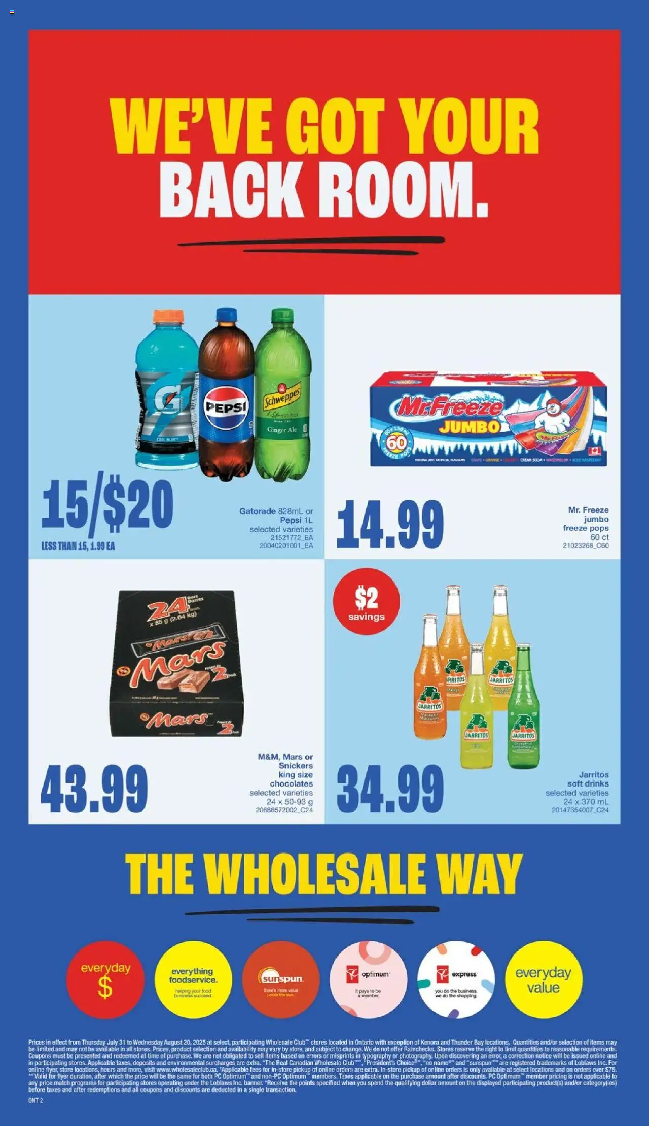 Wholesale Club flyer valid from 31.07.2025 | Page: 8 | Products: PC