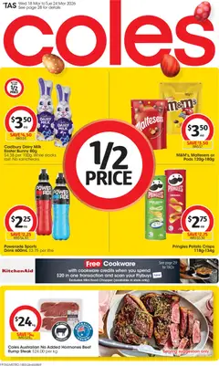 Preview of Coles catalogue TAS - valid from 18.03.2026