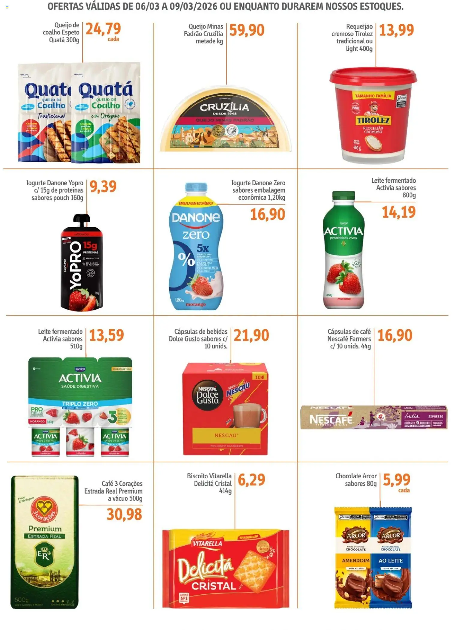 Sonda Folheto - válido de 06.03.2026 | Página: 2 | Produtos: Probióticos, Leite, Iogurte, Leite fermentado