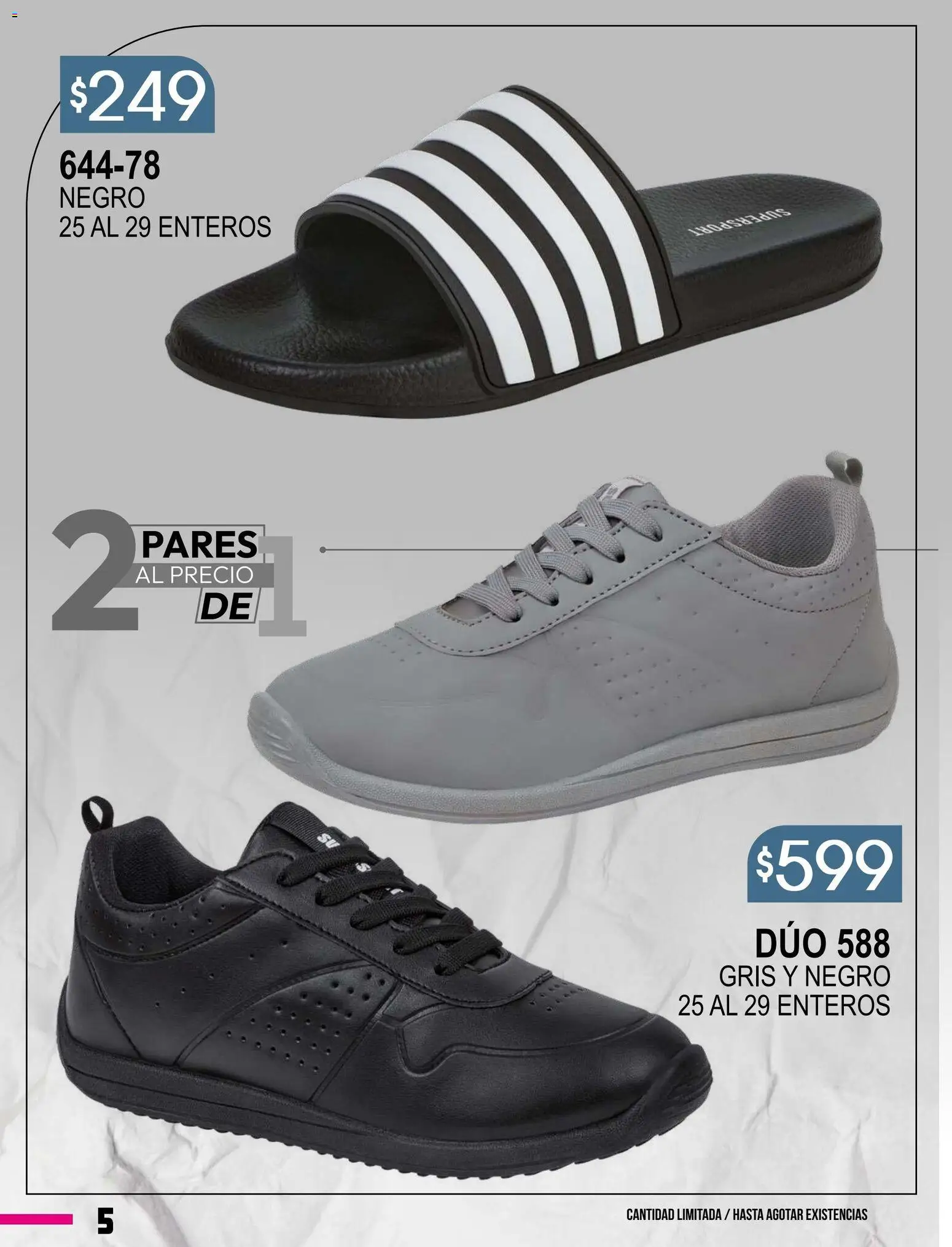 Nuevas ofertas de Cklass válidas en toda la República Mexicana desde el 08.01.2026. ¡Encuentra las mejores ofertas en Cklass catálogo Especial Supersport Caballero! | Página: 6