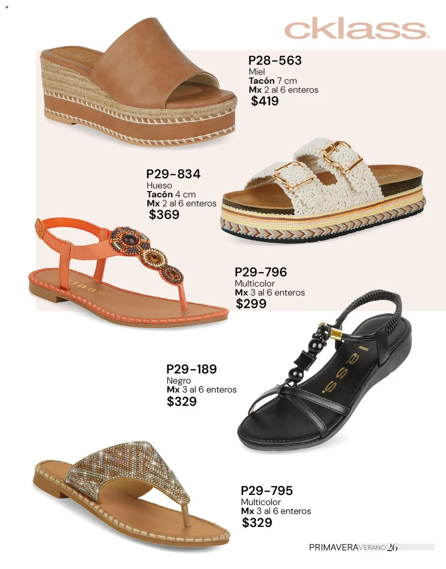 Nuevas ofertas de Cklass válidas en toda la República Mexicana desde el 02.01.2026. ¡Encuentra las mejores ofertas en Cklass catálogo Gala & Glamour! | Página: 84