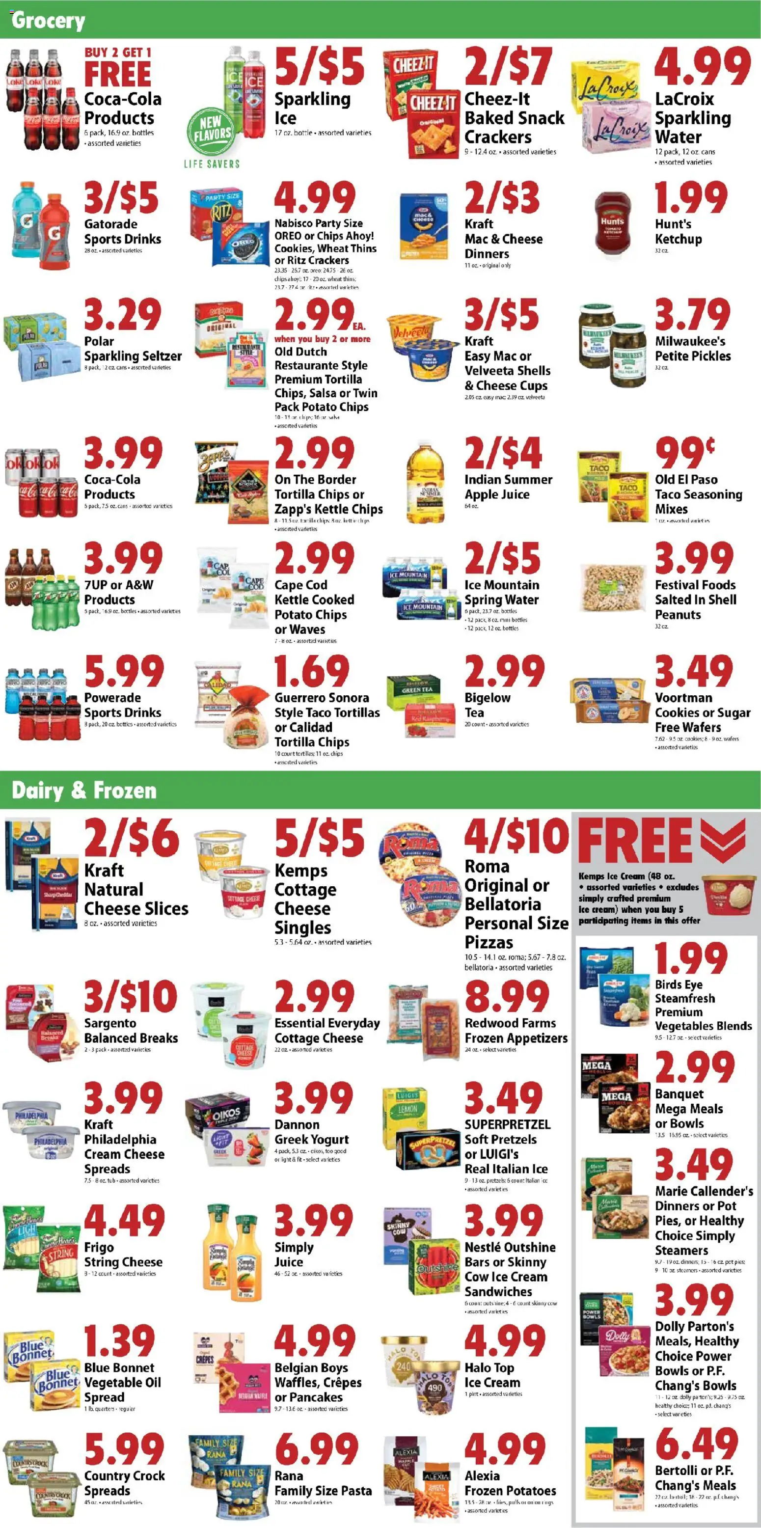 Festival Foods Weekly Ad - valid from 14.01.2026 | Page: 4 | Products: Tea, Cookies, Potatoes, Sugar