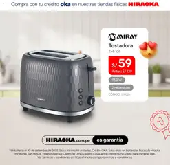 Catálogo Hiraoka válido desde 11.09.2025 | Página: 3 | Productos: Tostadora