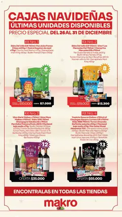 Vista previa Makro ofertas válido desde el 01.12.2025 | Página: 3 | Productos: Mani, Almendra, Vino, Turrón