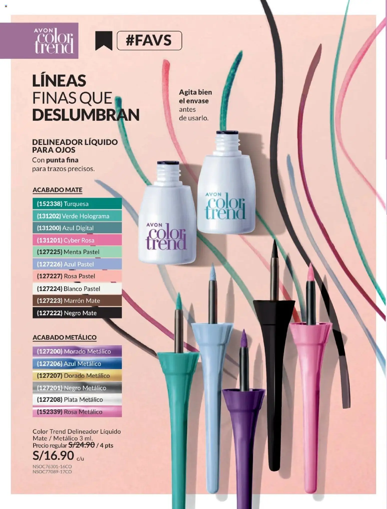 Catálogo Avon válido desde 01.02.2026 | Página: 72 | Productos: Delineador