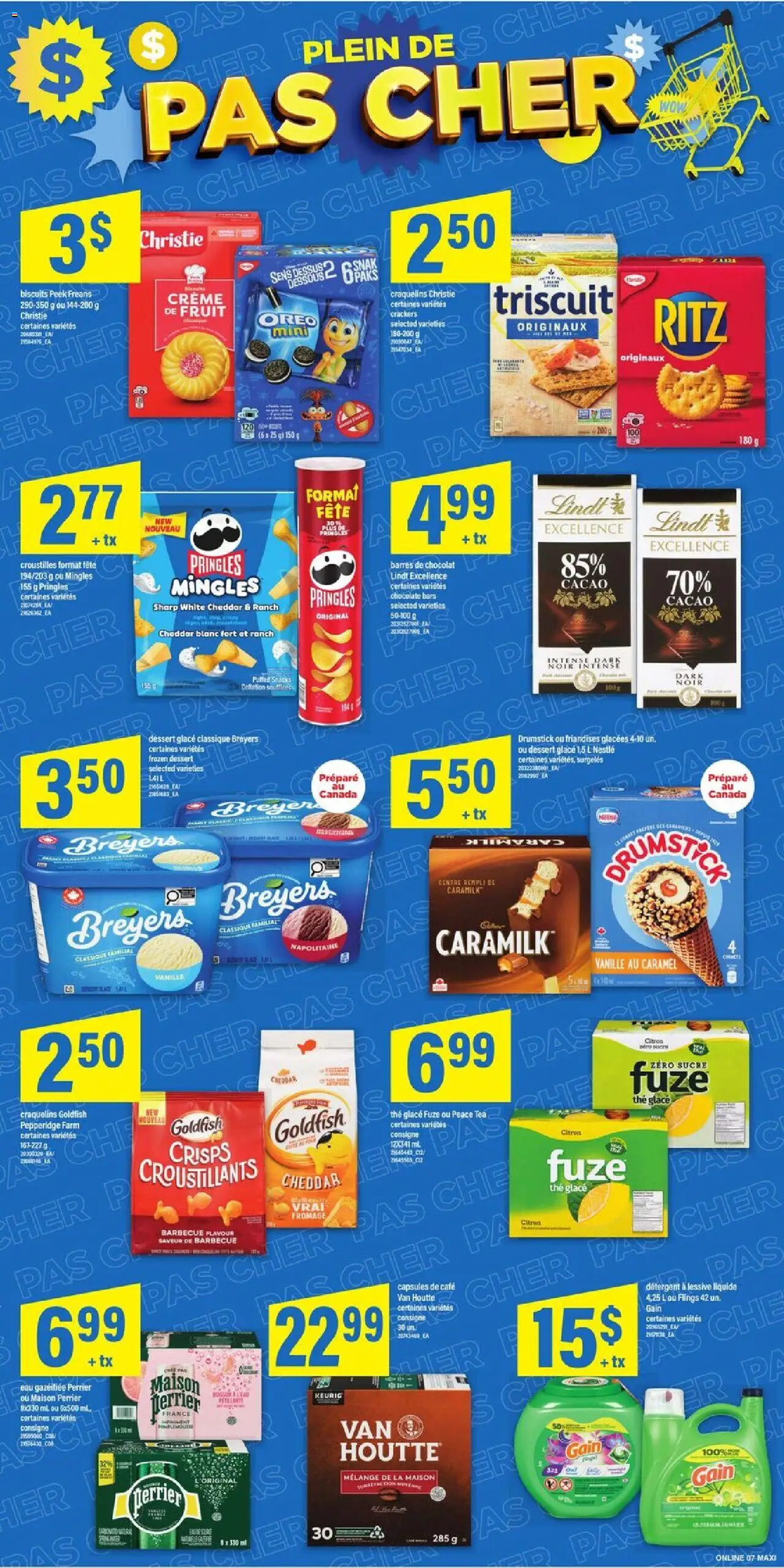 Maxi flyer valid from 23.10.2025 | Page: 12 | Products: Tea, Detergent, Chocolate