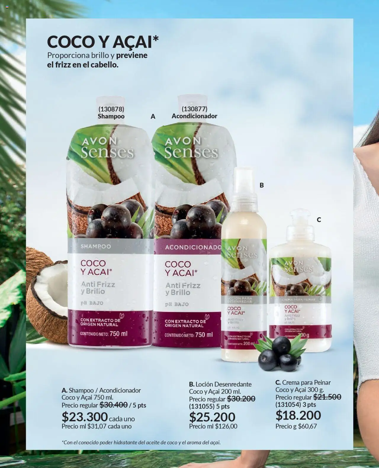 Avon revista - valida desde el 12.09.2025 | Página: 149 | Productos: Crema, Shampoo, Loción, Aceite