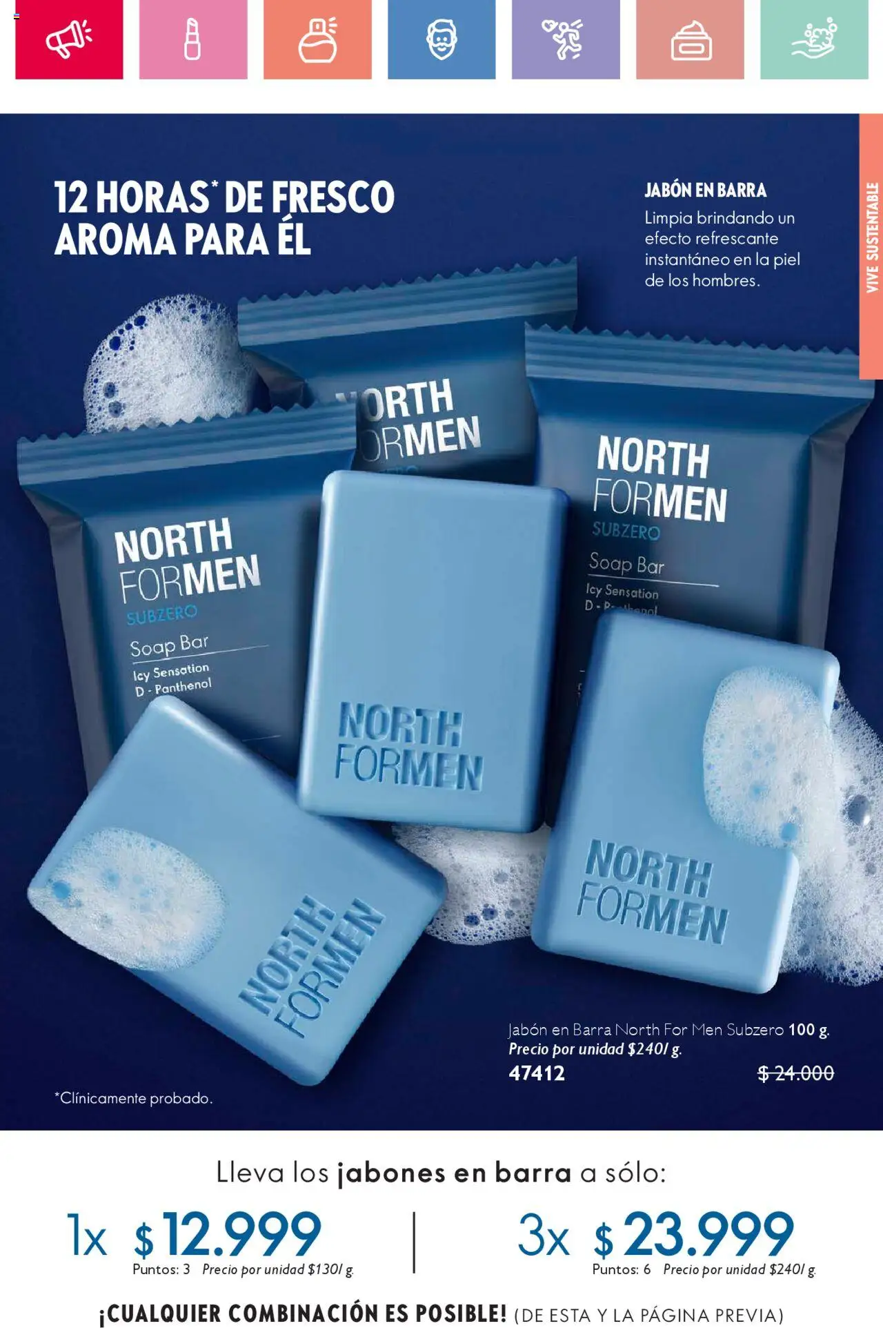 Oriflame revista - valida desde el 02.08.2025 | Página: 67 | Productos: Combinación, Jabón