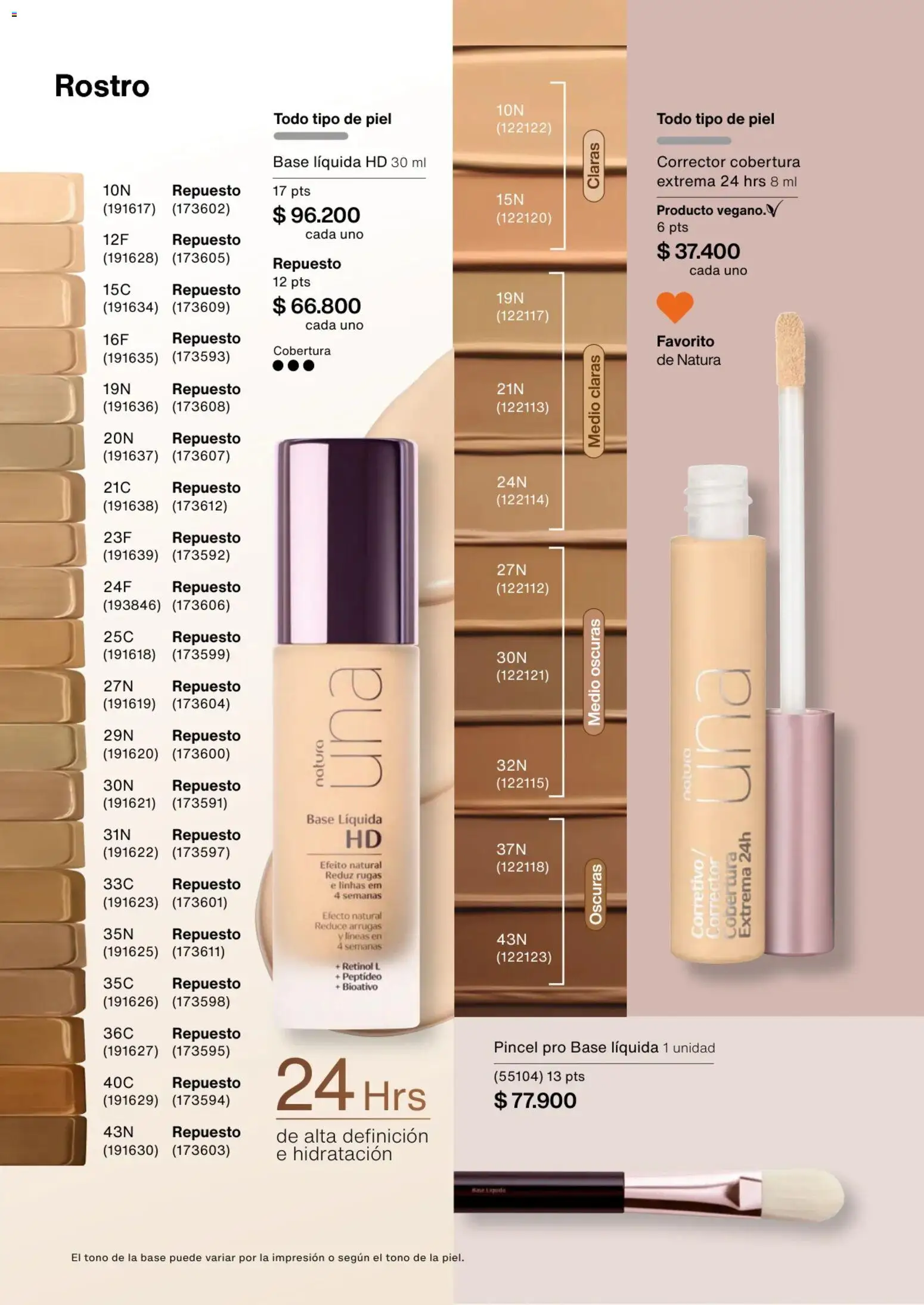 Natura revista - valida desde el 02.01.2026 | Página: 49 | Productos: Corrector