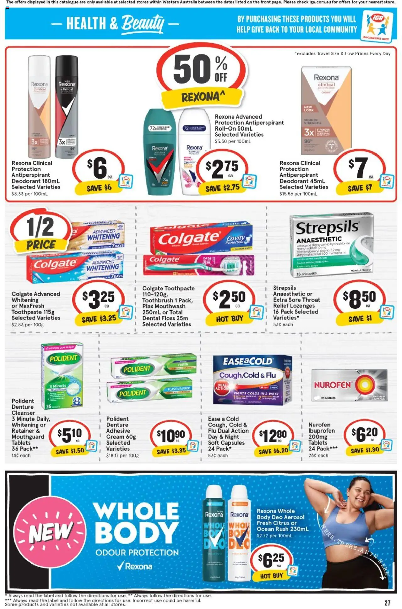 IGA catalogue - valid from 06.08.2025 | Page: 27 | Products: Household, Aluminium foil, Milk, Baby food