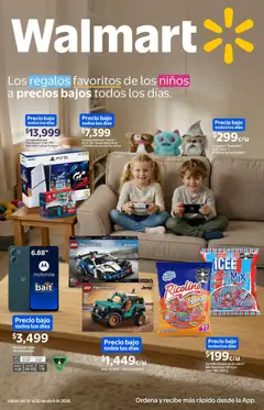 Vista previa de Walmart folleto Los regalos favoritos de los niños, nuevo folleto de la tienda, válido en México a partir del 10.04.2026